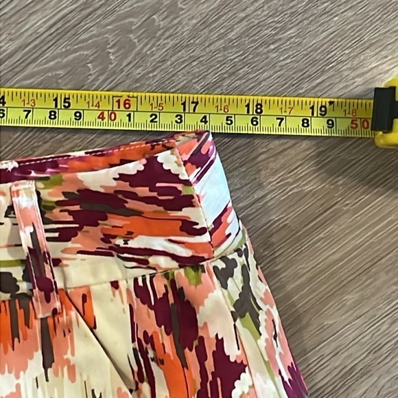 Liz Claiborne Women’s Midi Skirt Pink Size 12 100% Cotton Colorful Floral Flowy - Picture 11 of 13